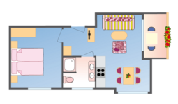 Ferienwohnung 22 Landhaus Mühlengrund