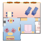 Ferienwohnung 23 Landhaus Mühlengrund