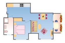 Ferienwohnung 21 Landhaus Mühlengrund